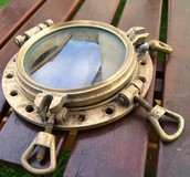 brass ship porthole