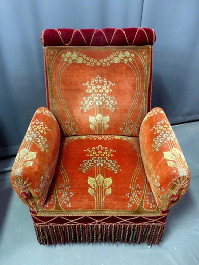 старинная мебель - парные кресла арт-деко