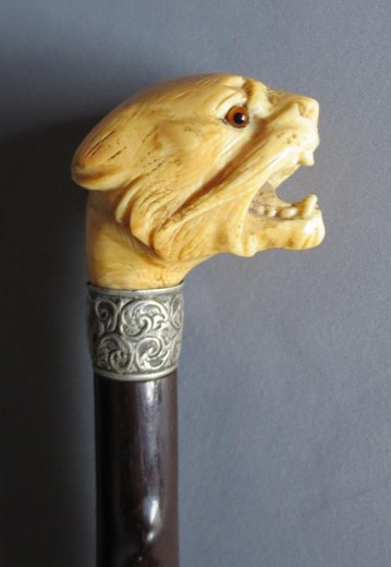 винтажная трость в стиле наполеон 3