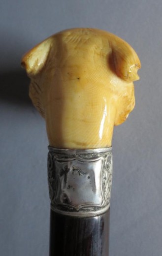 старинная трость в стиле наполеон 3