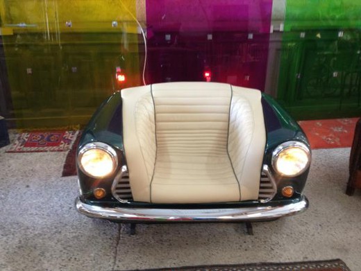 антикварное авто кресло, 20 век