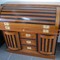 antique exceptional captain’s desk palisander wood