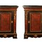 antique pair cabinet napoleon III boulle marquetry