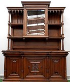 antique exceptional gothic buffet