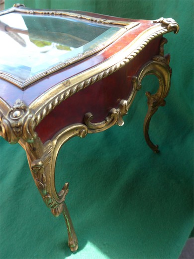 старинная шкатулка для драгоценностей, бронза, черепаха, 19 век