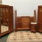 antique bedroom in mahogany wood louis XVI