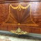 antique napoleon III bedroom in marquetry technique