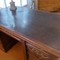 antique art nouveau desk in mahogany wood