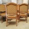 Set of 6 large Louis XV chairs 6