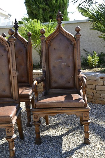 armchairs and chairs antique gothic salon