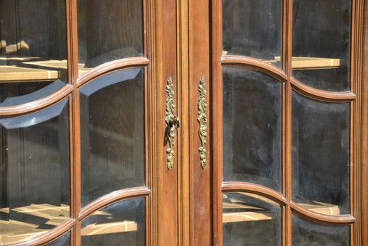 antique walnut display