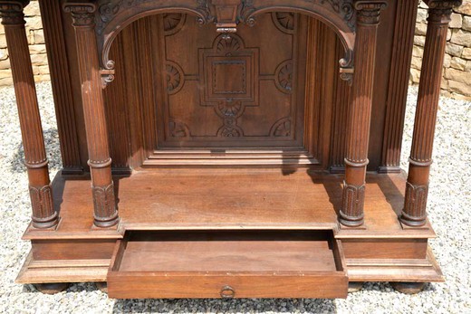 мебель из ореха - антикварный кабинет