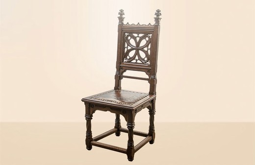old furniture chairs in gothic style