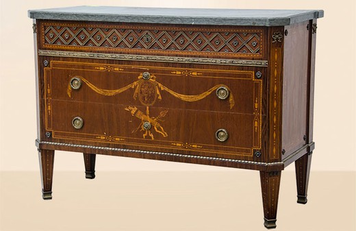 old furniture chest of drawers neoclassicism