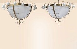 art-deco pair lamps