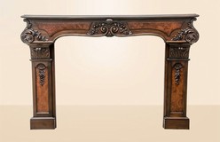 old mantel louis XV