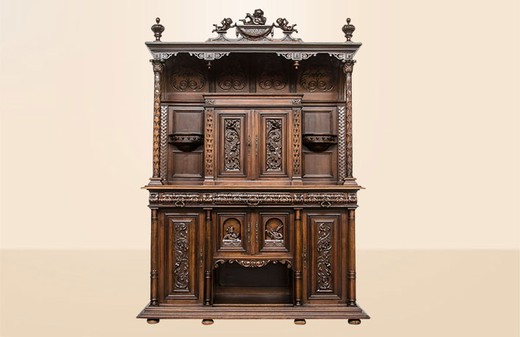 antique furniture cabinet henri II