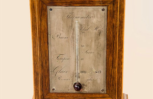 antique walnut clock