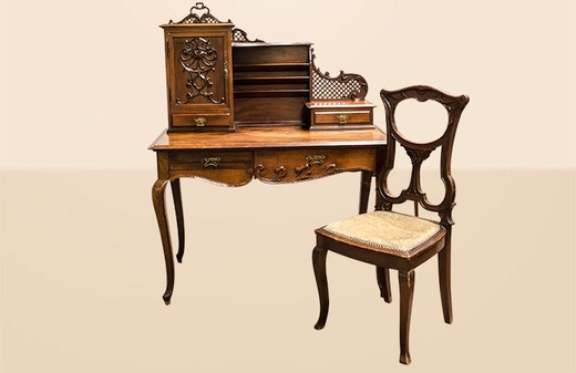 antique furniture walut cabinet