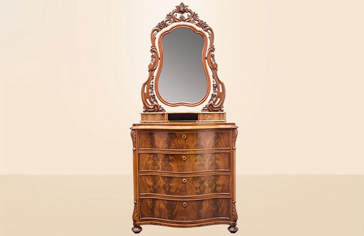 antique furniture walnut commode