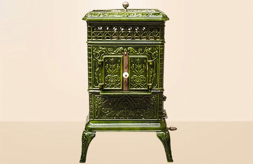 antique cast iron stove