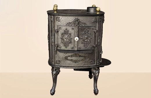 antique cast iron stove