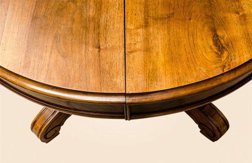 старинный стол из ореха людовик 13