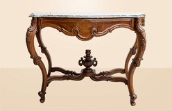antique wall console table