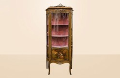 antique louis XV style vitrine