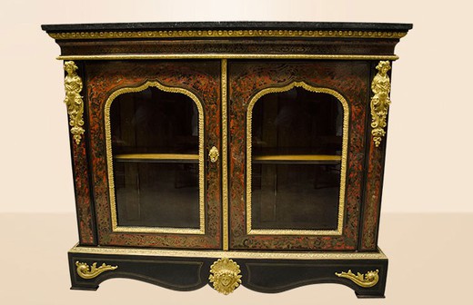 антикварная мебель - кабинет в стиле буль, 19 век