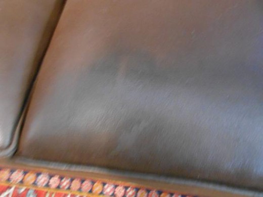 old furniture sofa in leather