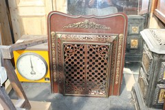 antique fireplace insert 