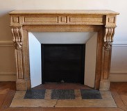 antique fireplace napoleon III