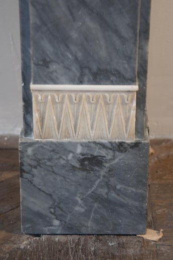 marble antique fireplace