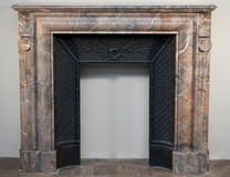 fireplace mantel louis XIV