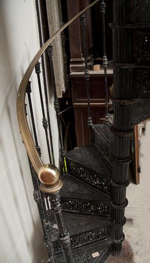 vintage cast iron stairs