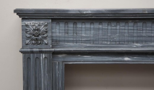 vintage fireplace mantel louis 16