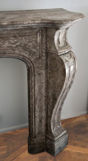 old marble fireplace louis 15