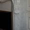 antique carrarar marble fireplace mantel