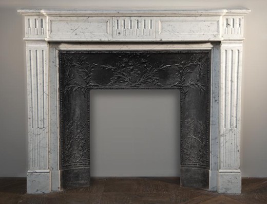 antique fireplace mantel louis 16