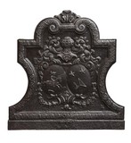 fireback antique louis XIV