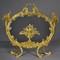 Antique firescreen