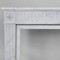 carrara marble antique fireplace Louis XVI