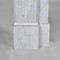 carrara marble antique fireplace Louis XVI