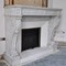 antique napoleon III marble fireplace