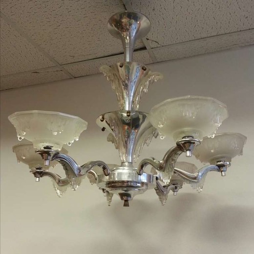 old antique chandelier