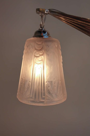 vintage chandelier art deco