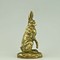 Alfred Dubucand antique sitting bronze hare