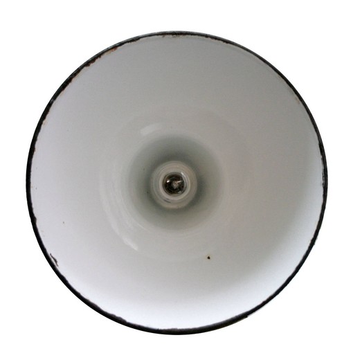 антикварная лампа из металла индастри