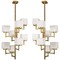 Pair of Eight-Arm Chandeliers